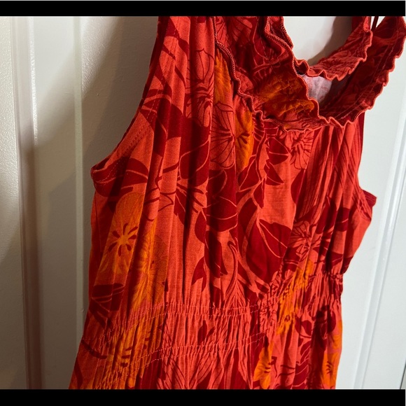 🔥 Daisy Fuentes 🔥 Petite Large Sleeveless Dress - Picture 6 of 8